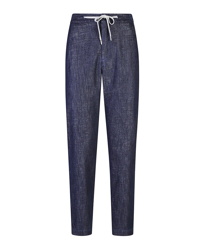 drawstring-denim-jogging-pants