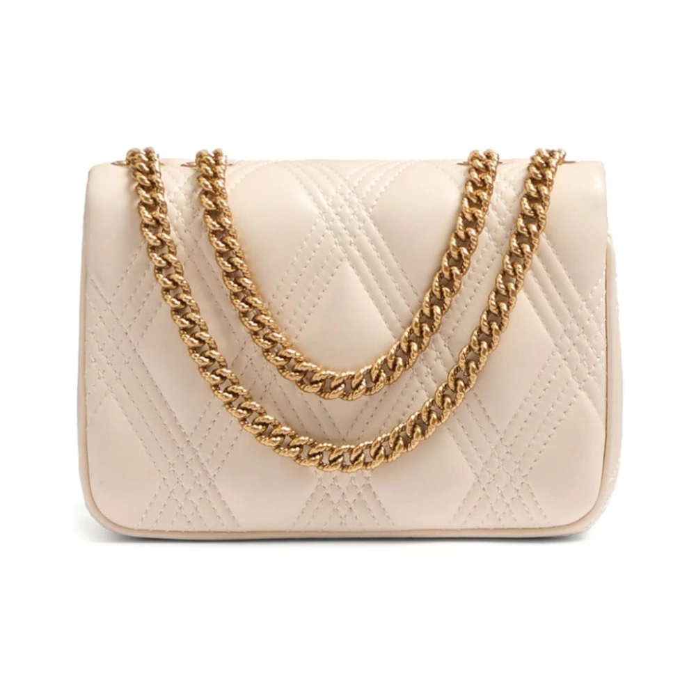 Valentino Garavani Witte Schoudertas Elegant en Functioneel Beige Dames
