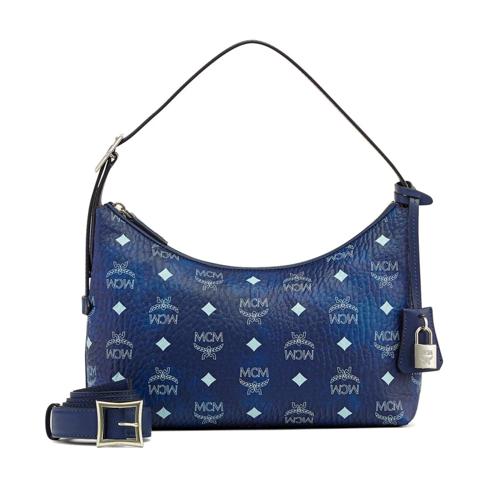 Mcm Damen Blau Taschen, One Sizegröße: