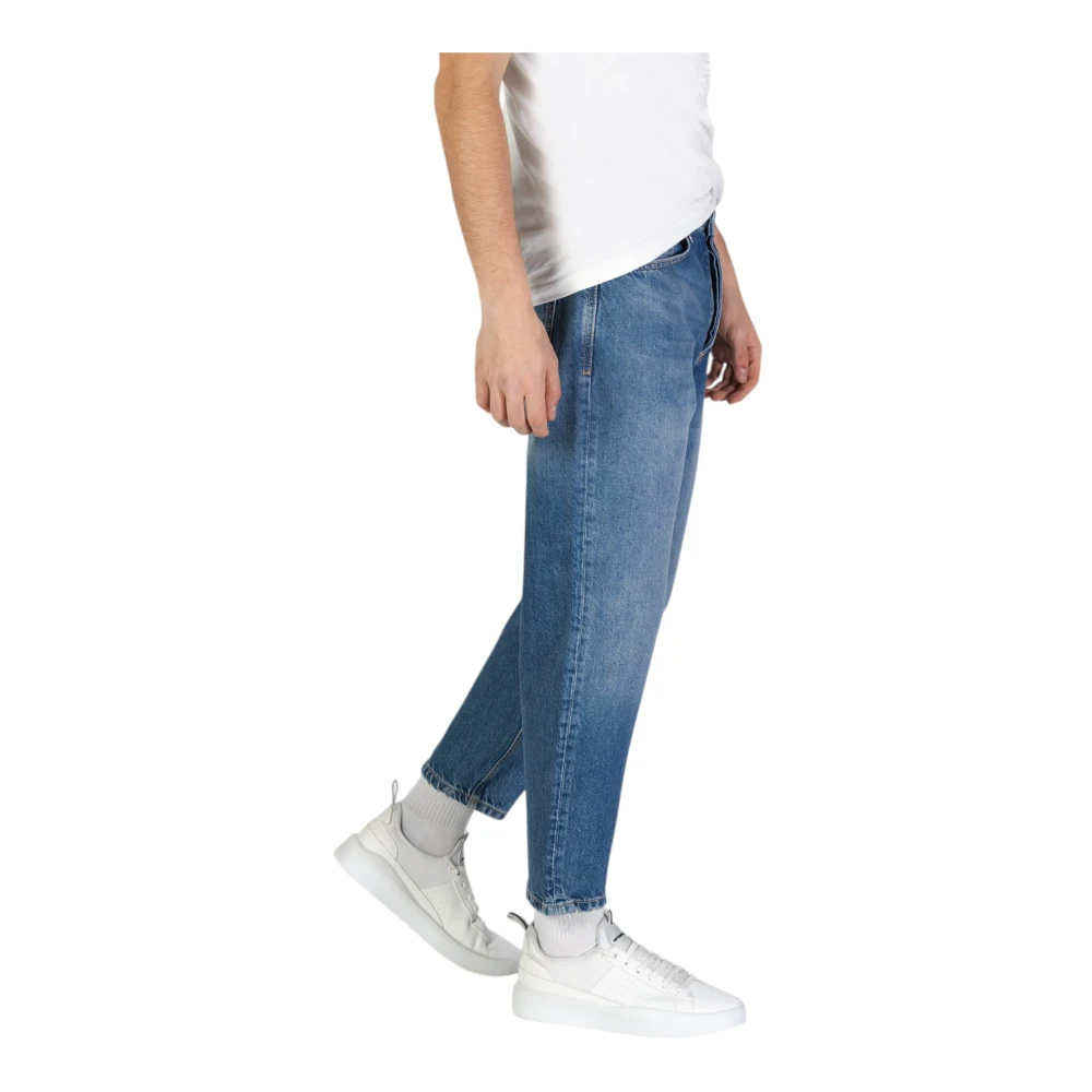 Antony Morato Regular Loose Heren Jeans Lente Zomer Collectie Blue Heren
