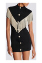 robe-courte-metallique-a-franges
