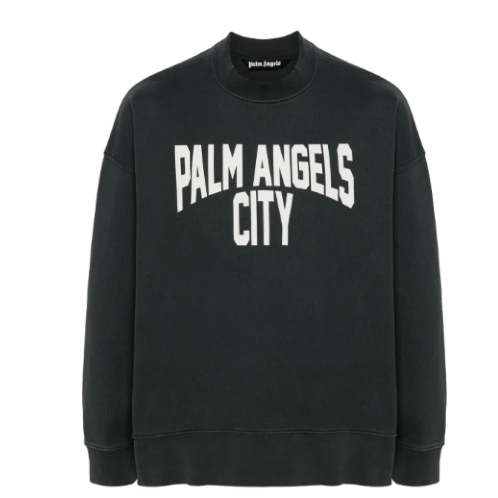 Palm Angels Trendy Sweater Selection Gray Heren