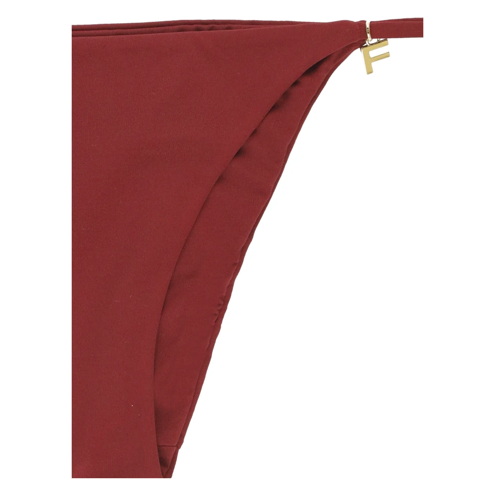 Fisico Bordeaux Zee Kleding met Strass Details Red Dames