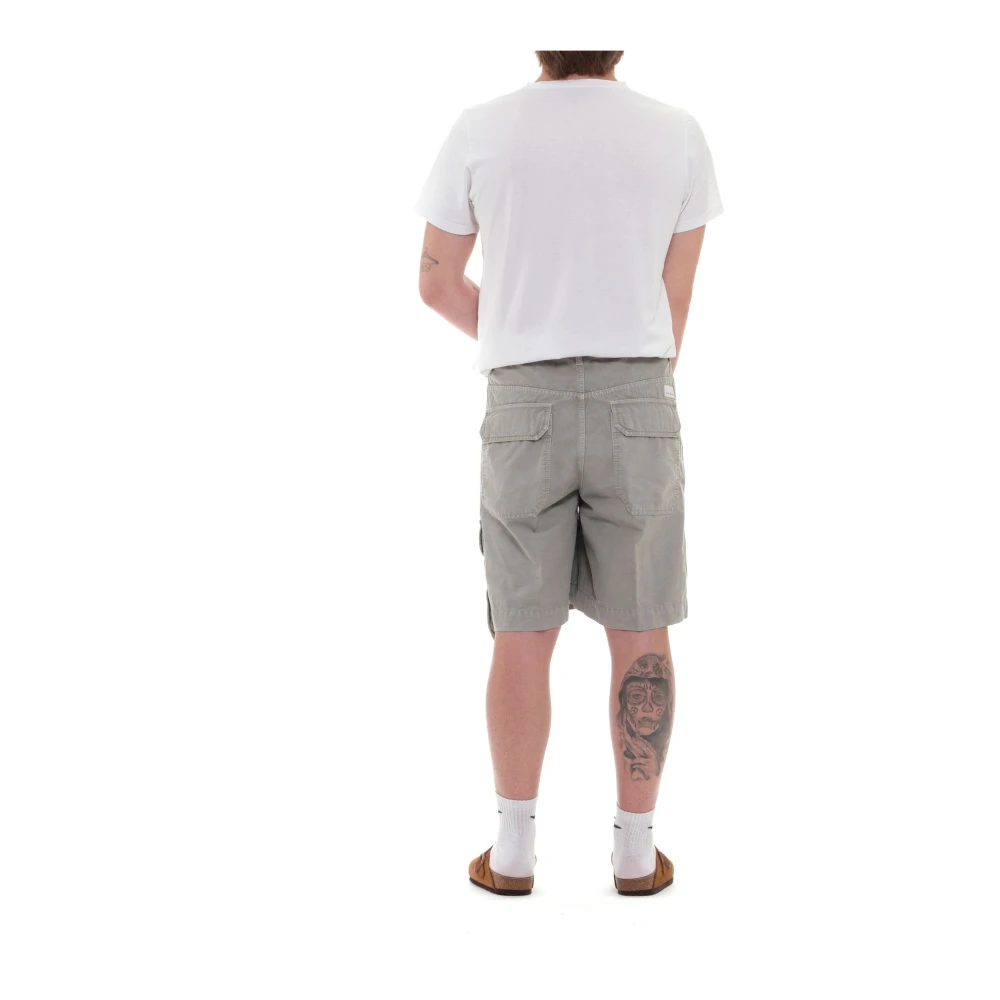 Nine In The Morning Lando Bermuda Shorts in Salvia Gray Heren