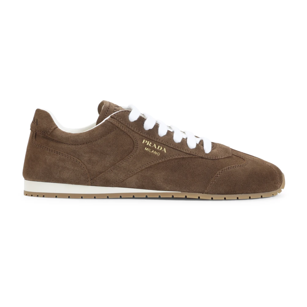 Prada Women's Brown Sneakers For Aw25