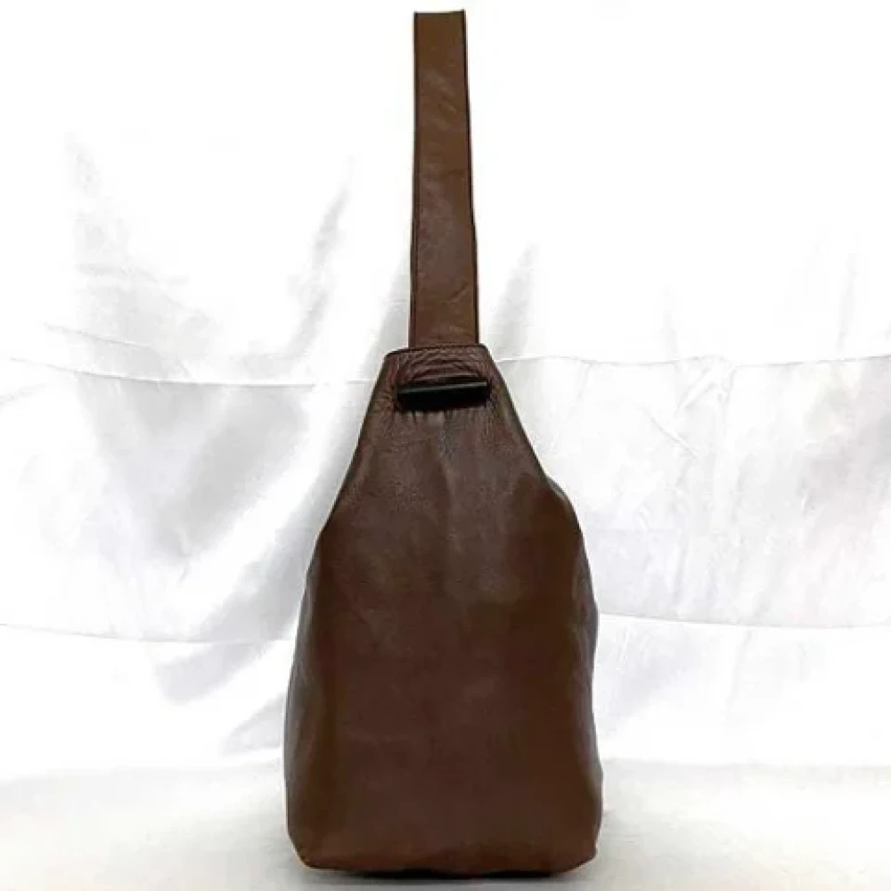 Loewe Pre-owned Leather shoulder-bags Brown Dames