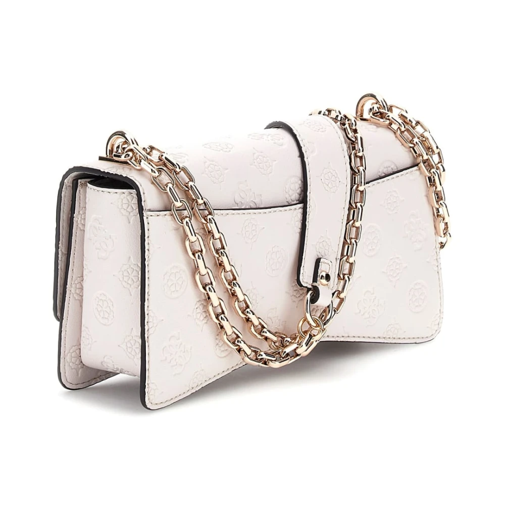 Guess Stijlvolle Schoudertas Off White Dames