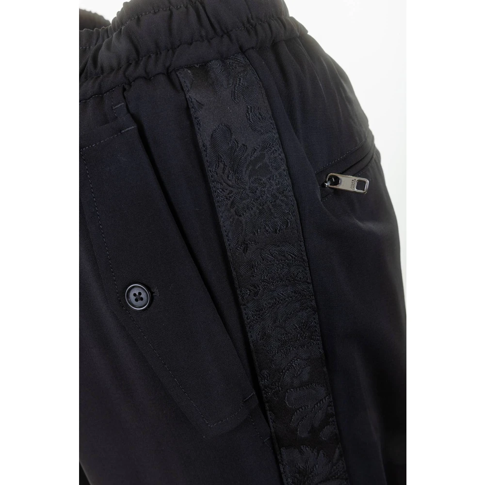 Dolce & Gabbana Cargo Broek voor Mannen Black Heren