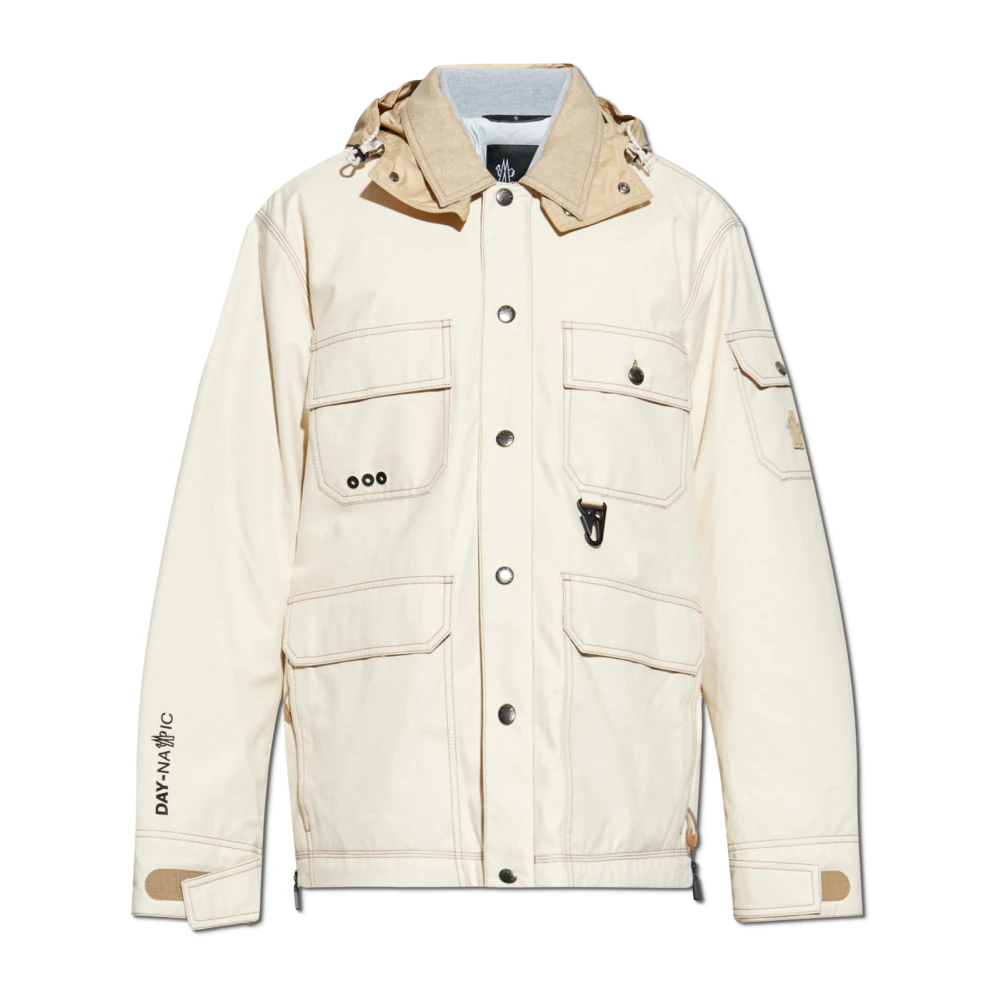 Moncler Katoenen Kelpius Beige Jas Beige Heren