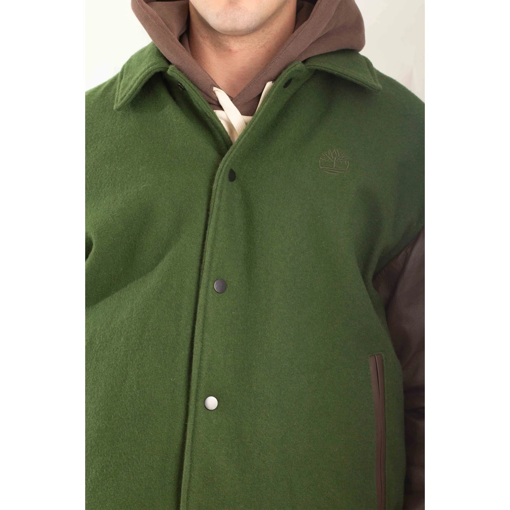 Timberland Klassieke Leren Letterman Jack Green Heren