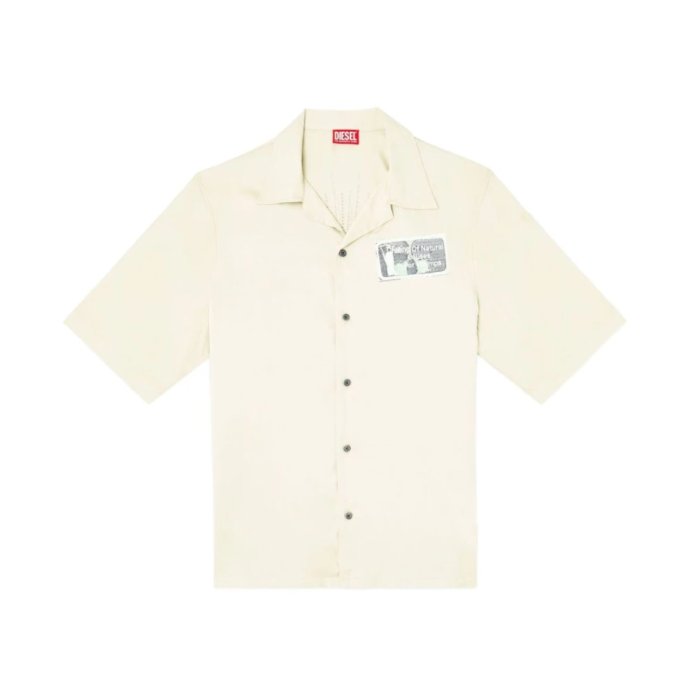 Diesel Uomo Beige - Camicie - Shirts - L