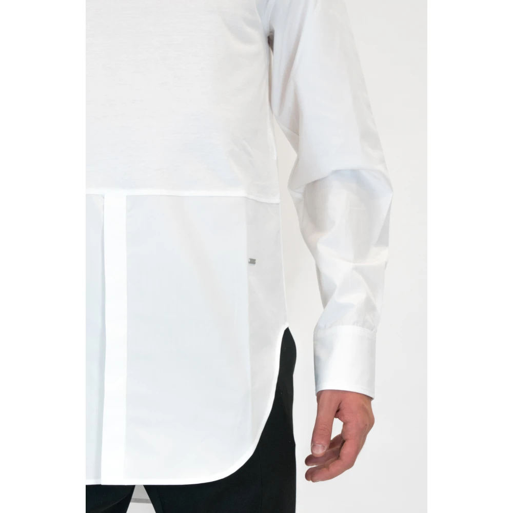 Dsquared2 Wit Katoenen T-Shirt White Heren