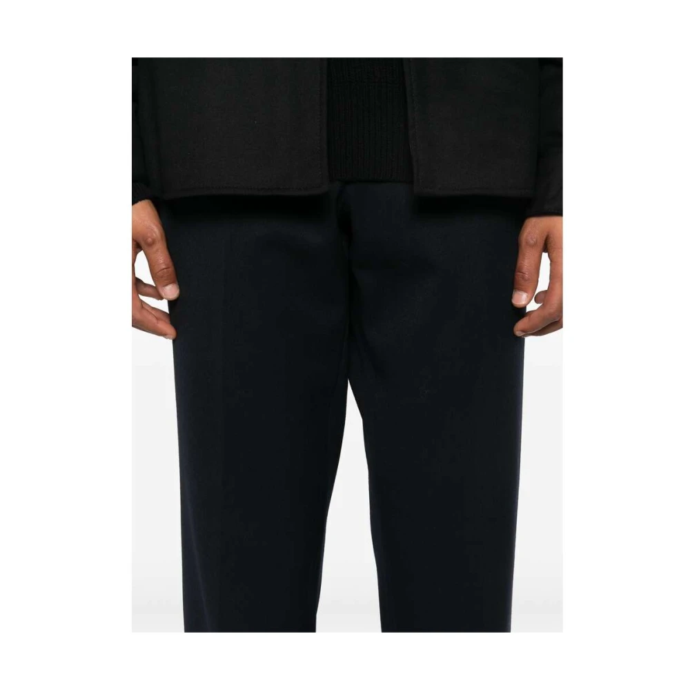 Rota Middernachtblauwe Wollen Broek Blue Heren