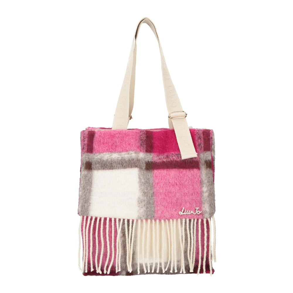 Liu Jo Mode Shopping Check Tas Multicolor Dames