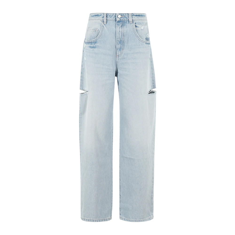 Icon Denim Klassieke Denim Jeans voor dagelijks gebruik Blue Dames
