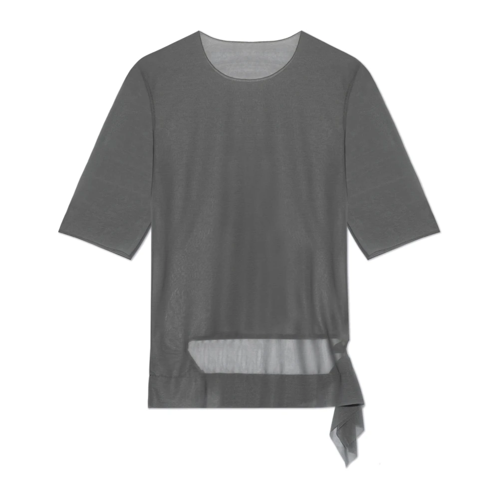 Y-3 - Tops > T-Shirts - Gray - Y-3 - Modalova