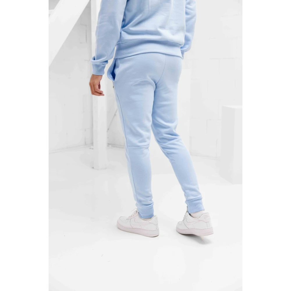 Lacoste Hoodie Trainingspak Blue Heren