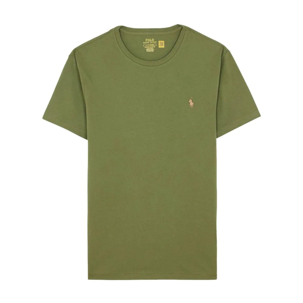 Polo Ralph Lauren Groene Katoenen Crew Neck T-shirt Green Heren