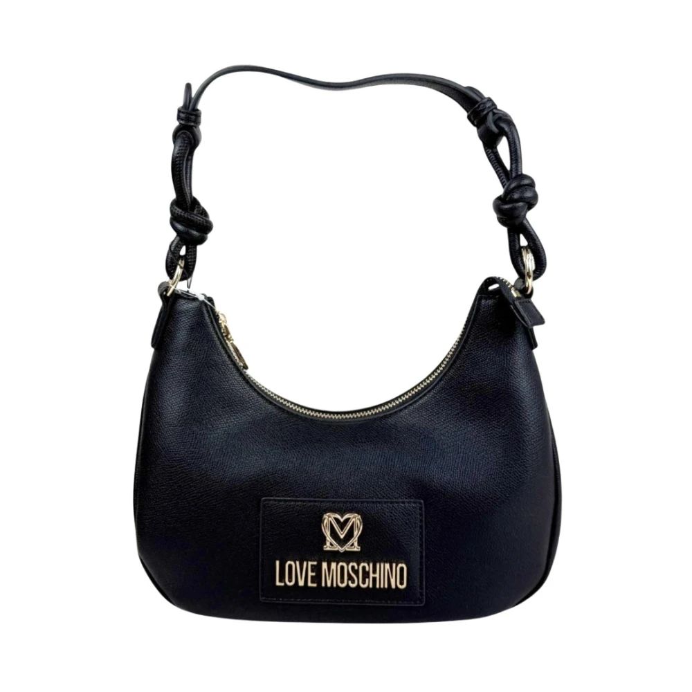 Love Moschino Vrouw Zwart Tassen Dames, One Size, Pu Sottospalla