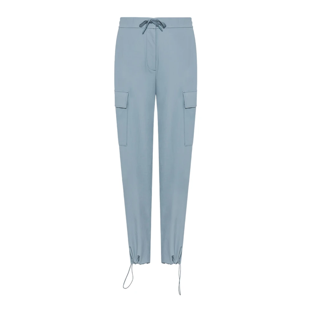 Duno Tapered Trousers Blue Dames