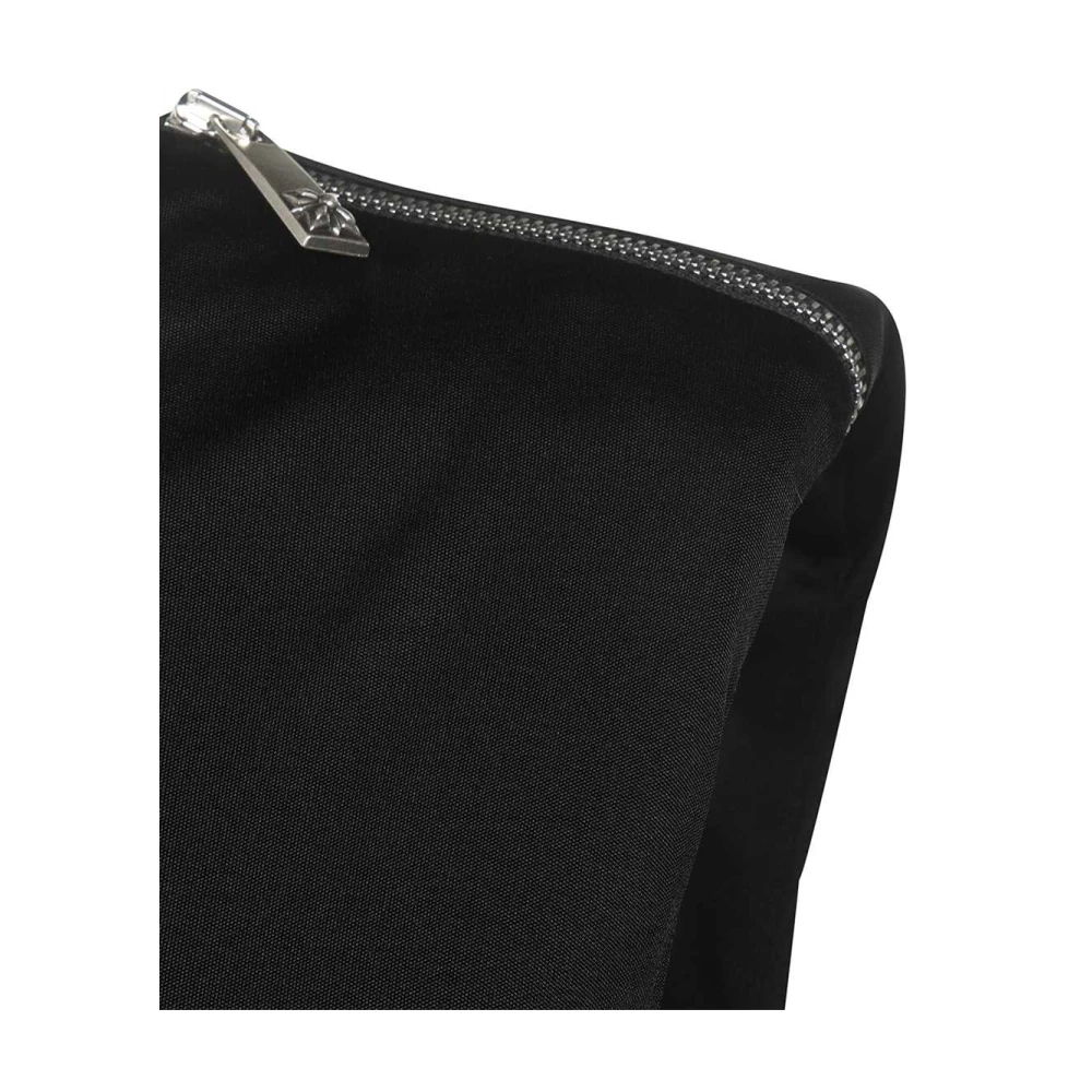 John Richmond Mouwloze Top met Rits en Decoratieve Rand Black Dames