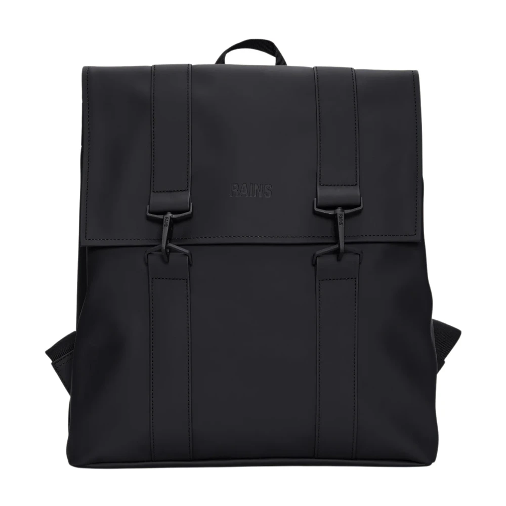 Rains Unisex Black 13300 Msn Backpack W3 01 Backpack - Backpacks - One Size - Bags