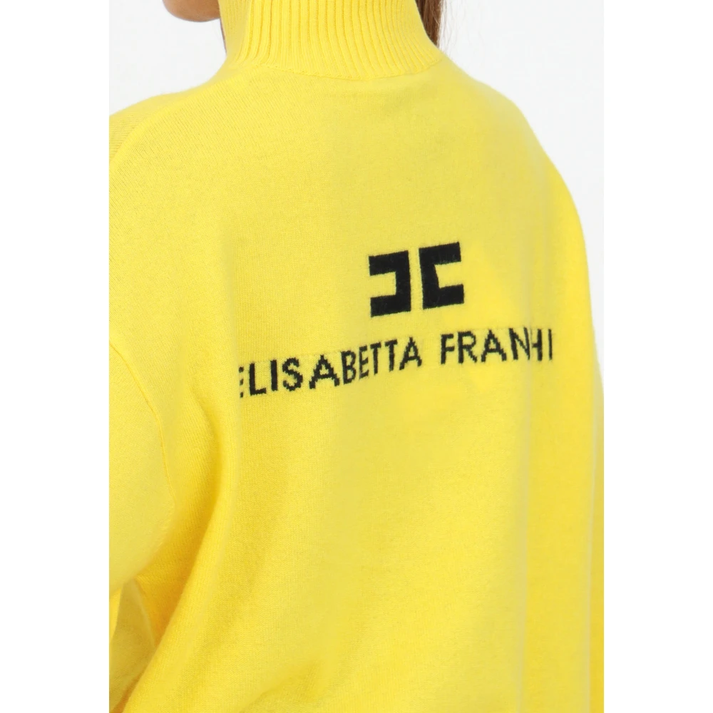 Elisabetta Franchi Gele coltrui Yellow Dames
