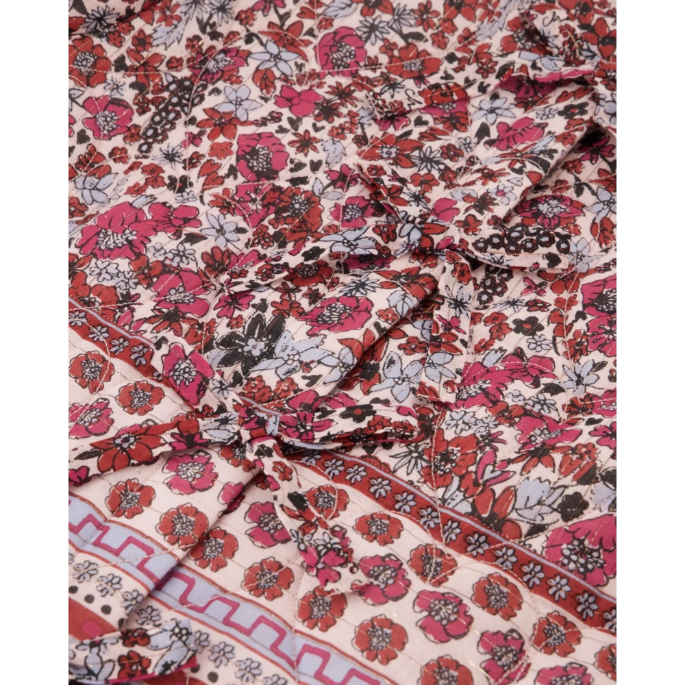 Fabienne Chapot Bloemenprint Gewatteerde Jas Multicolor Dames