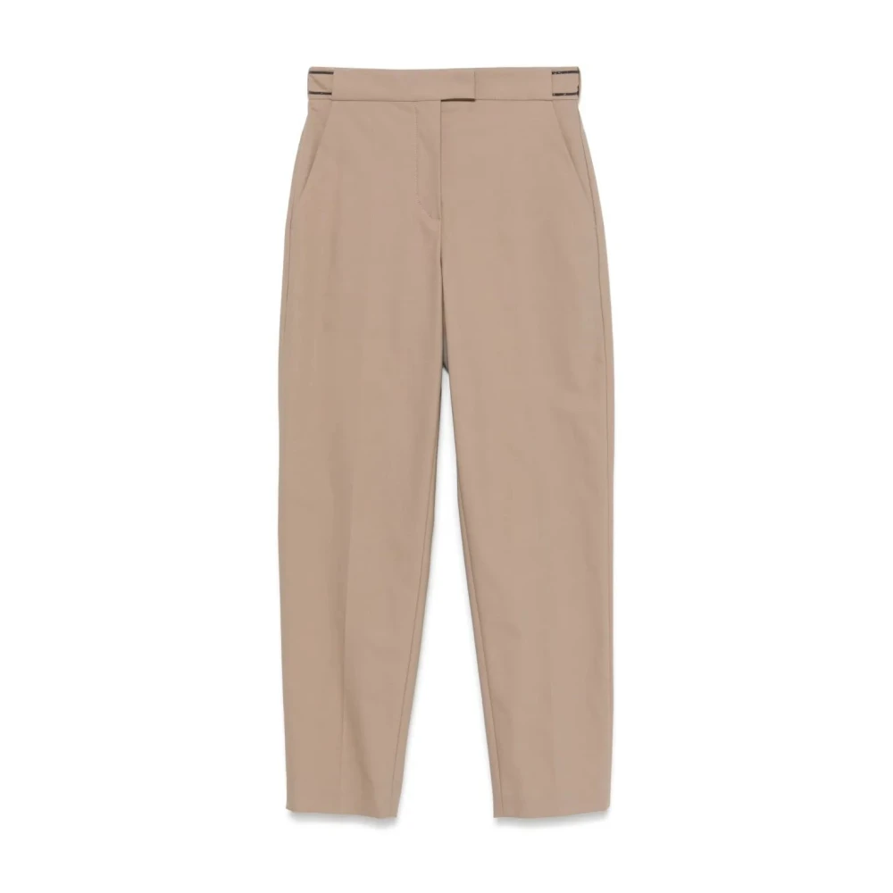 Trousers > Straight Trousers - - Brunello Cucinelli - Modalova