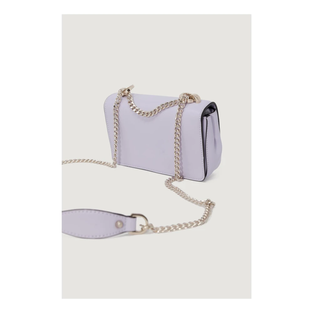 Guess Lila Schoudertas met Clip Sluiting Purple Dames