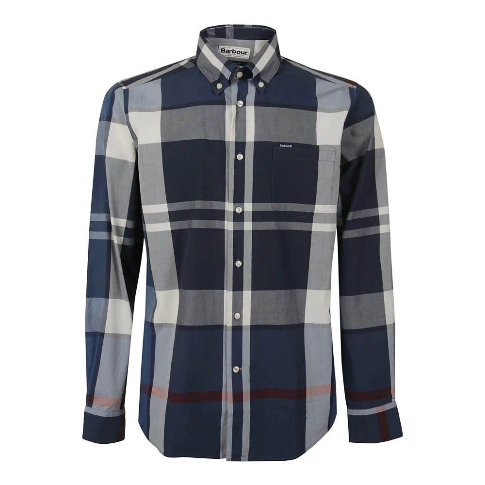 Barbour Men's Blue Casual Shirts, 2XL, Classic Tartan Cotton Shirt
