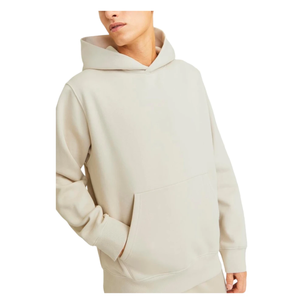jack & jones Herfst Winter Mannen Sweatshirt Collectie Beige Heren