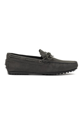 city-gommino-leren-loafer-antraciet