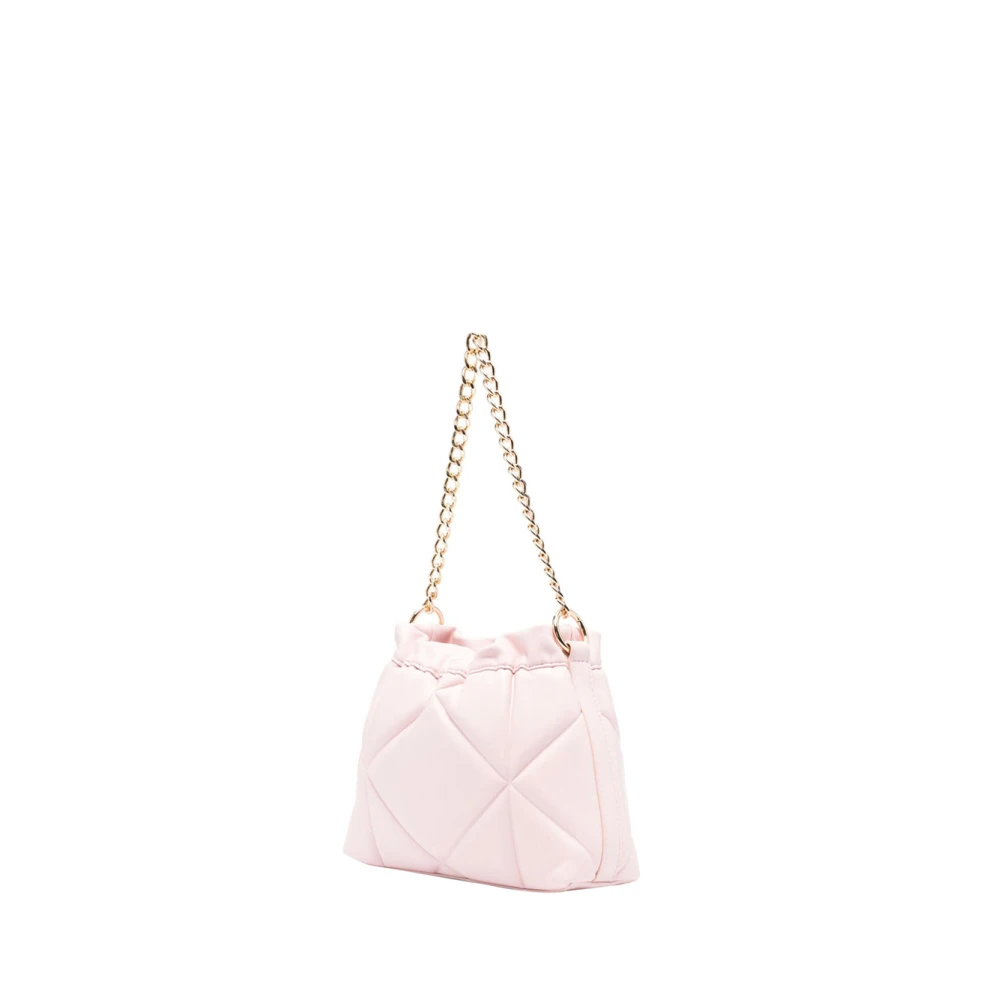 Moschino Chique Roze Schoudertas met Gouden Details Pink Dames