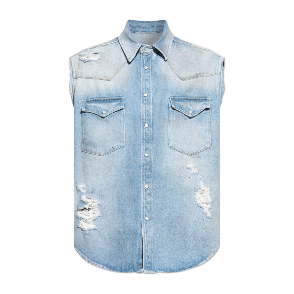 Shirts > Denim Shirts - - MM6 Maison Margiela - Modalova