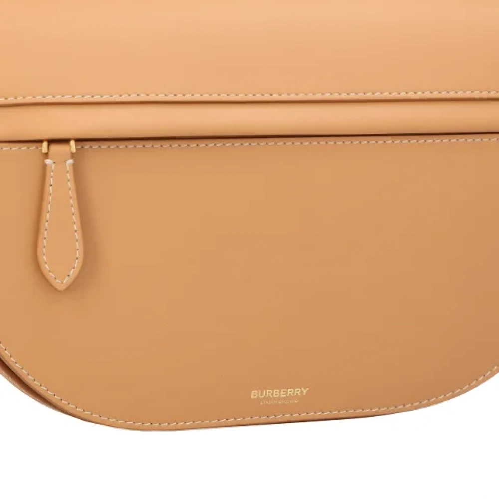 Burberry Leather shoulder-bags Beige Dames