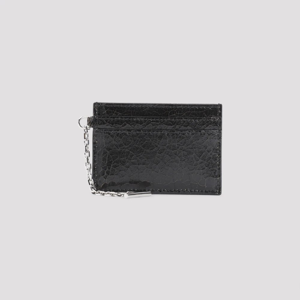 alexander mcqueen Zwarte Portemonnees Aw24 Black Heren