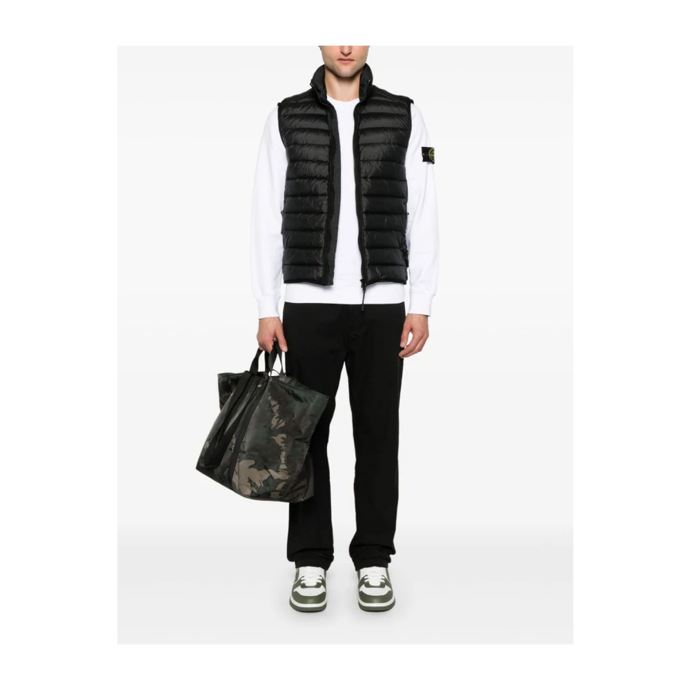 Stone Island Witte Sweater voor Mannen White Heren