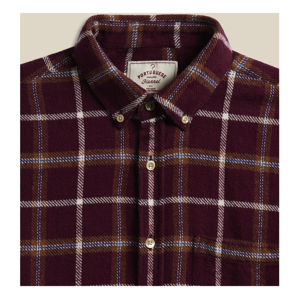 Portuguese Flannel Klassieke Geruite Overhemd Multicolor Heren