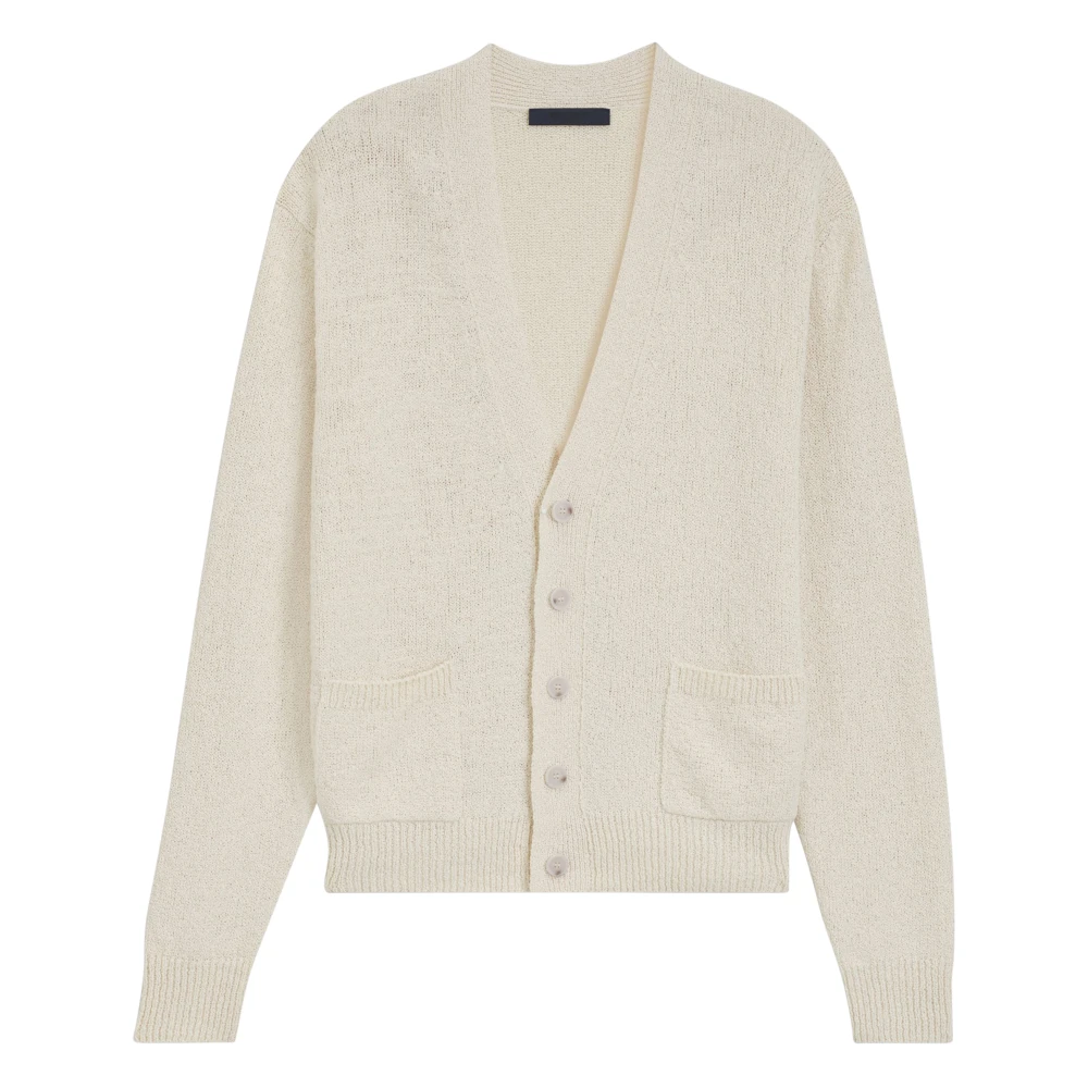 Hugo Men's Beige Boss Jumpers - Cardigans - L - Knitwear