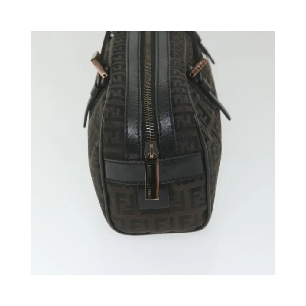 Fendi Vintage Pre-owned Cotton handbags Black Dames