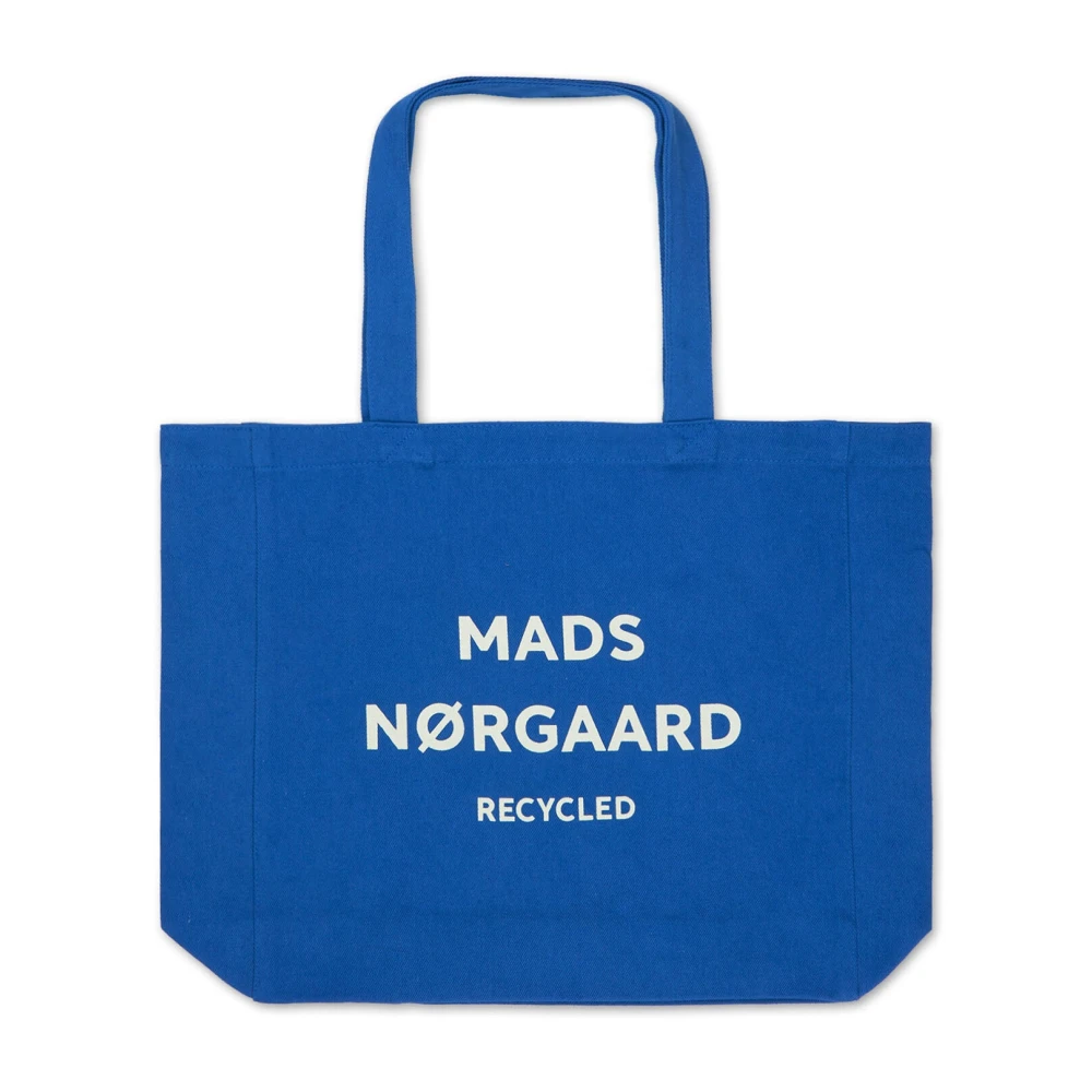 Mads Nørgaard Boutique Athene Dazzling Blue Shopper Tas Blue Dames