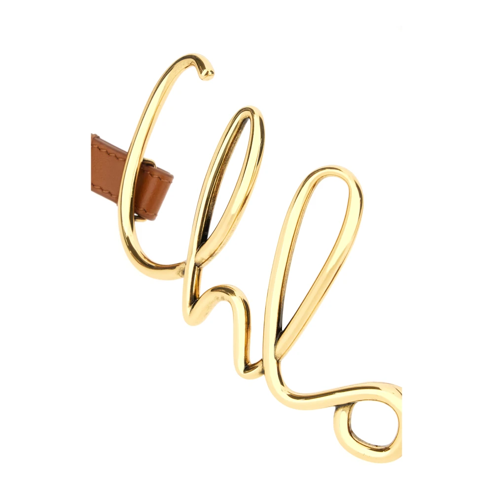 Chloé Stijlvolle Riemencollectie Brown Dames
