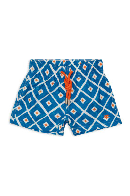 borns-bla-badeshorts-med-argyle-monster