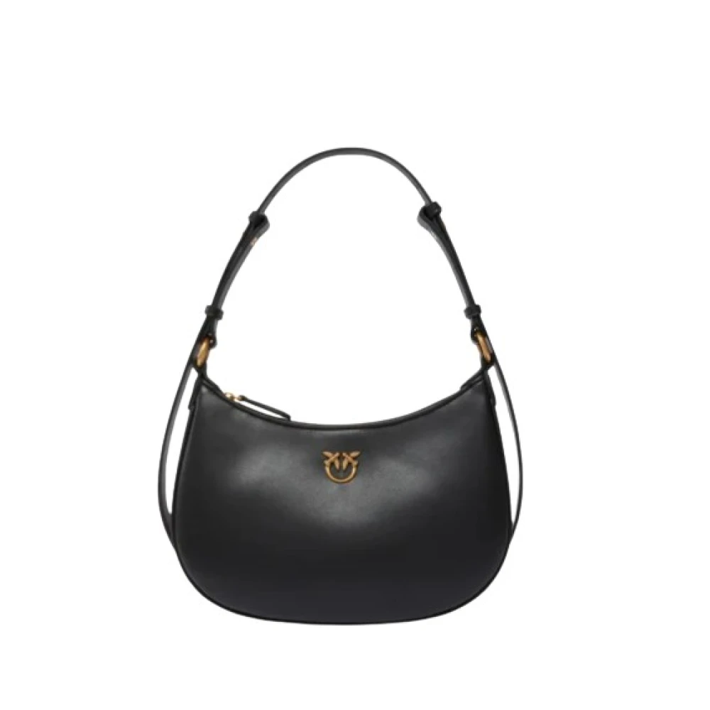 Pinko Stijlvolle Zwarte Tassen Collectie Black Dames