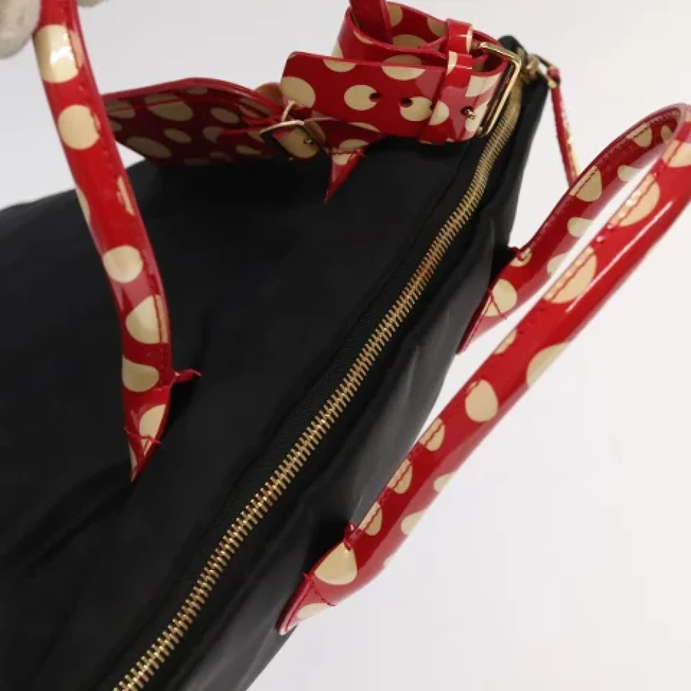 Louis Vuitton Vintage Pre-owned Nylon handbags Black Dames