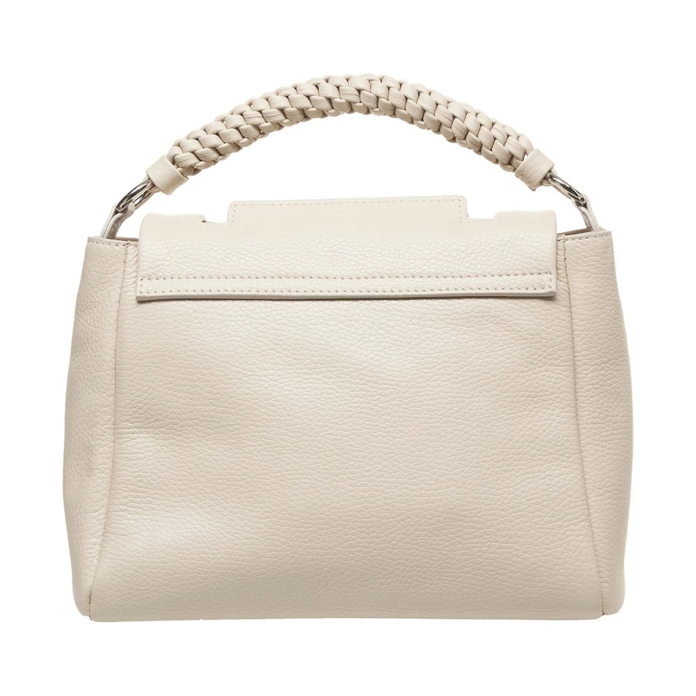 Orciani Beige Leren Handtas Sveva Beige Dames