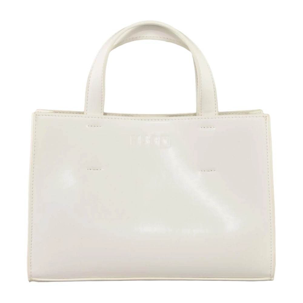 Msgm - Bags > Handbags - White - Msgm - Modalova