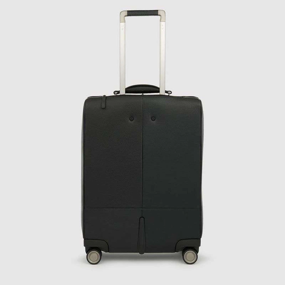 Piquadro Stijlvolle Reistrolley Tas Black Unisex