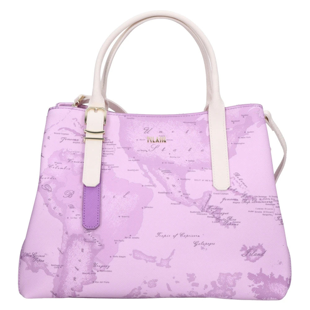 Alviero Martini 1a Classe Tassen.. Paars Purple Dames